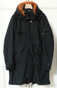 STONE ISLAND SHADOW PROJECT ストーンアイランド シャドウプロジェクト Fishtail Parka フィッシュテール パーカー L 黒 モッズコート