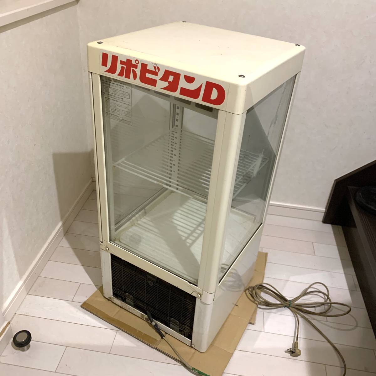 業務用冷蔵庫 ショーケース 昭和レトロ-