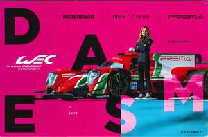 2023PREMA WEC●ドリアーヌ・ピン●プロモカード