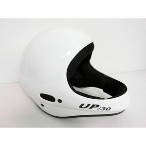 【未使用アウトレット】 パラグライダー用ヘルメット UP/30 ホワイト XLサイズ