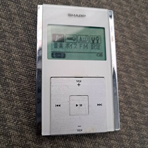 SHARP　デジタルオーディオプレーヤー　MP-A100 本体のみ シャープ　DIGITAL AUDIO PLAYER 