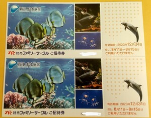 ★新江ノ島水族館 招待券 2枚セット★2023年12月31日まで有効・入場券