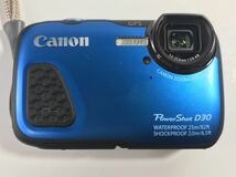 1000円〜■★動作未確認★ Canon Power Shot D30 デジタルカメラ 光学5倍ズーム ★2278586★p3399_画像2