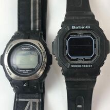 1000円〜●★稼働未確認★ 腕時計 カシオ 色々 G-SHOCK Baby-G G-7710c GB-5600B G-8000B デジタル 他 まとめ★okoy2212047-202★op3074_画像6