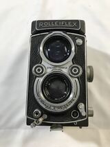 1000円〜■★動作未確認★Rolleiflex ローライフレックス 二眼レフカメラ f=75mm カメラケース付★okoy2233539★t7989_画像2