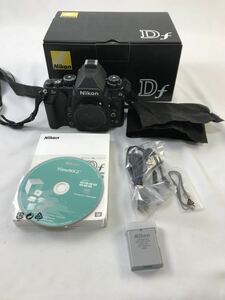 1000円〜■★動作未確認★Nikon Df デジタル一眼レフカメラ ブラック 箱付★okoy2285724★t8069