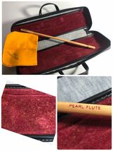 1000円〜■★音出し未確認★PEARL FLUTE パール フルート PF-521 長さ67cm ハードケース 管楽器 中古 現状okoy2173569★o9043_画像10