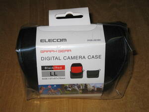 ELECOM DIGITAL CAMERA CASE/エレコム デジタル・カメラ・ケース DGB-061BK LLサイズ ブラック 送¥220～