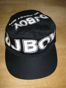 ワークキャップ (帽子) DJ BOY (DISC JOCKEY BOY/ディスクジョッキー・ボーイ) フリーサイズ 送¥140～