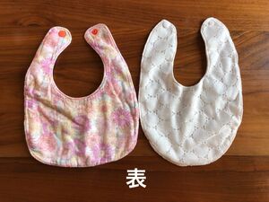 スタイ よだれかけ ビブ　ハンドメイド　ベビー　ナチュラル　使用済