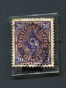 1922年ドイツ切手　20mark