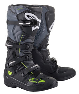 US 07 (約25.5cm) ALPINESTARS アルパインスターズ TECH 5 ブーツ ブラック/クールグレー/イエロー 蛍光 SZ 07