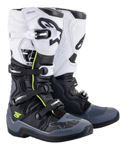 US 07 (約25.5cm) ALPINESTARS アルパインスターズ TECH 5 ブーツ ブラック/ダーク グレー/ ホワイト SZ 07_画像1