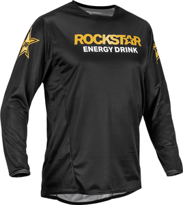  размер L FLY RACING fly кинетический ROCKSTAR Rockster off-road джерси чёрный / Gold LG