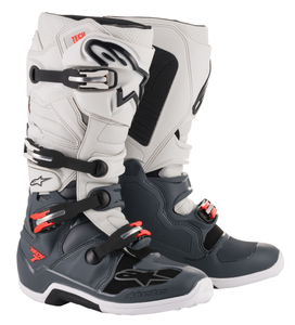 US 07 (約25.5cm) ALPINESTARS アルパインスターズ TECH 7 ブーツ ダークグレー/ライトグレー/レッド SZ 07