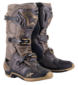 US 10 (約27cm) ALPINESTARS アルパインスターズ TECH 10 LE SQUAD 23 ブーツ ダークブラウン/カンガルーゴールド 10