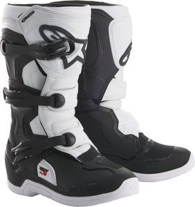 US 05 (24cm) ALPINESTARS アルパインスターズ 子供用 TECH 3S ブーツ ブラック/ホワイト SZ 05