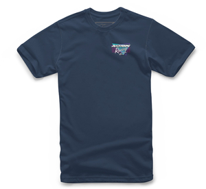 XL размер ALPINESTARS Alpine Stars рейсинг TRI футболка темно-синий XL
