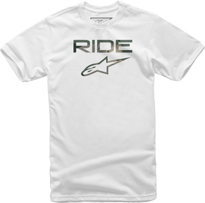 Sサイズ ALPINESTARS アルパインスターズ ライド 2.0 カモ 迷彩 Tシャツ ホワイト SM