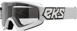 EKS бренд FLAT OUT прозрачный защитные очки белый / черный прозрачный 
