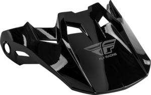 X-Lサイズ/2X-Lサイズ FLY RACING FORMULA ヘルメット用 バイザー ブラック カーボン XL-2X