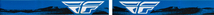 FLY RACING フライ レーシング 子供用 FOCUS スノーゴーグル ブルー/ブラック ブルーミラー/アンバーレンズ_画像2