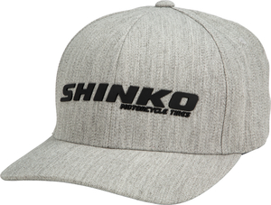 Lサイズ/XLサイズ SHINKO SHINKO フレックスフィット ハット グレー - LG/XL