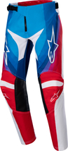 子供用 US 24 サイズ ALPINESTARS アルパインスターズ RACER PNEUMA パンツ ブルー/マーズレッド/ホワイト SZ 24_画像1