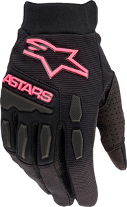 Lサイズ ALPINESTARS アルパインスターズ STELLA FULL BORE グローブ ブラック/蛍光ピンク LG