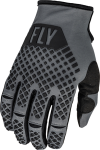 FLY RACING フライ レーシング 子供用 KINETIC キネティック オフロード MX グローブ 手袋 ダークグレー/黒 YM