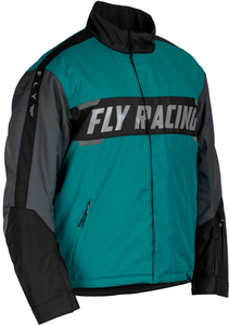 Mサイズ FLY RACING フライ レーシング OUTPOST バイク ジャケット ブラック/ティール/オレンジ MD