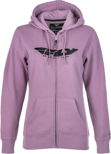 2XLサイズ FLY RACING フライ レーシング 女性用 FLY CORPORATE ジップアップ フーディー/パーカー MAUVE 2X