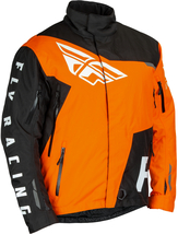 XLサイズ FLY RACING フライ レーシング SNX PRO バイク ジャケット ブラック/オレンジ XL_画像1