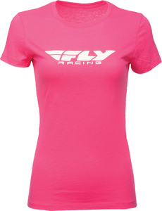 XLサイズ フライ レーシング 女性用 フライ コーポレート Tシャツ ラズベリー XL