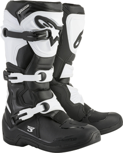 US 10 (約27cm) ALPINESTARS アルパインスターズ TECH 3 ブーツ ブラック/ホワイト SZ 10