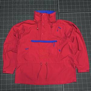 90s[ Timberland ]ano rack *Timberland nylon jacket Vintage big Logo Parker 