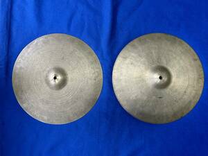 K Zildjian Istanbul HH (972g,1091g) 1960s intermediate stamp 15インチ　ハイハット