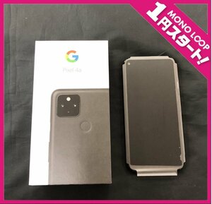 【6FO各11004C】★1円スタート★GooglePixel 4a★グーグルピクセル★スマホ★128GB★ブラック★中古美品★動作確認済★