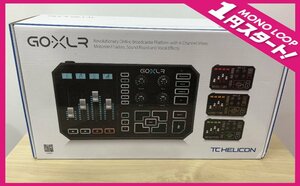 【8TN高岡11014A】未使用 新古品 TC HELICON ( ティーシーヘリコン ) / GO XLR 配信 マルチエフェクター コンソール マルチエフェクト