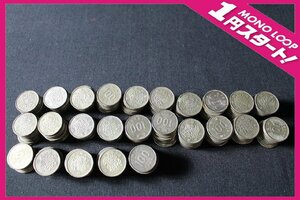 【6y古11006E】★1円スタート★100円銀貨★約250枚★おまとめ★昭和★記念硬貨★銀貨★東京オリンピック★鳳凰★稲穂★百円