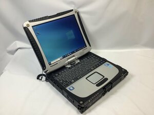 お宝アキバ/ジャンク動作品 ACアダプタ タフブック CF-19 10.1型 Wi-fi 電池充電97％6h Core i5 U540 メ6 HDD320 Win10P64 梱80 小4949