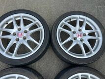 Honda DC5 インテグラ タイプR 純正 ホイール 114.3 17インチ 7.0JJ +50 流用 FD2 DC2 EK9 スイフト_画像6