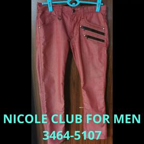 NICOLE CLUB FOR MEN 3464-5107 ジーンズ チノパン