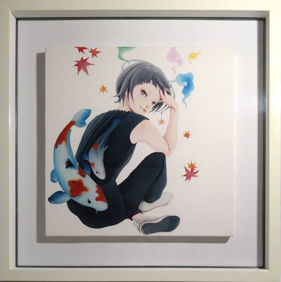 Yahoo!オークション -「作家」(油彩) (絵画)の落札相場・落札価格