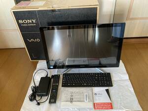 * Sony SONY Vaio VAIO personal computer L series SVL2413AJ 24 type HD liquid crystal one body desk top PC touch panel TV tuner have with defect goods 