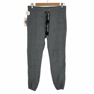 CALVIN KLEIN(カルバンクライン) ロゴラインドローコードスウェットパンツ レディース JPN： 中古 古着 1015