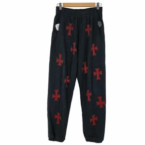 UNKNOWN LONDON(アンノウン ロンドン) Cross Rhinestone Jogger Pa 中古 古着 1117