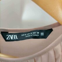 ZARA(ザラ) プリーツブラウス レディース S 中古 古着 0706_画像6