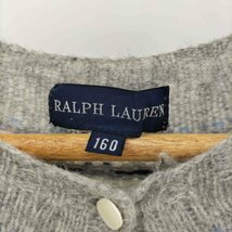 RALPH LAUREN(ラルフローレン) アンゴラ混 ウール 求心柄 カーディガン レディース 160 中古 古着 0908_画像6