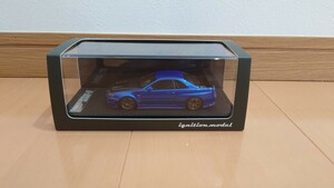 イグニッションモデル 0606 1/43 Nismo R34 GT-R Z-TUNE Bayside Blue